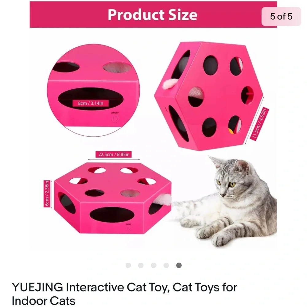 Cat Toy Cat Ball Toys Durable Rope Dog Toys Interactive Cat Toys for Indoor Cats